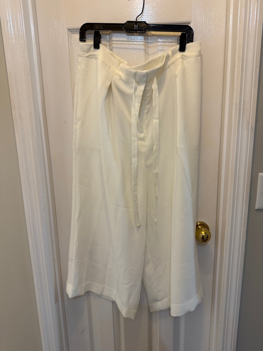 The Limited Cream Wide Leg Pants